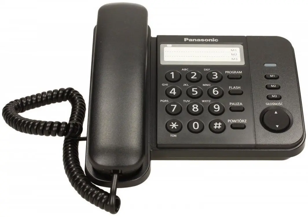 Телефон Panasonic KX-TS520FXB (Black) - 2