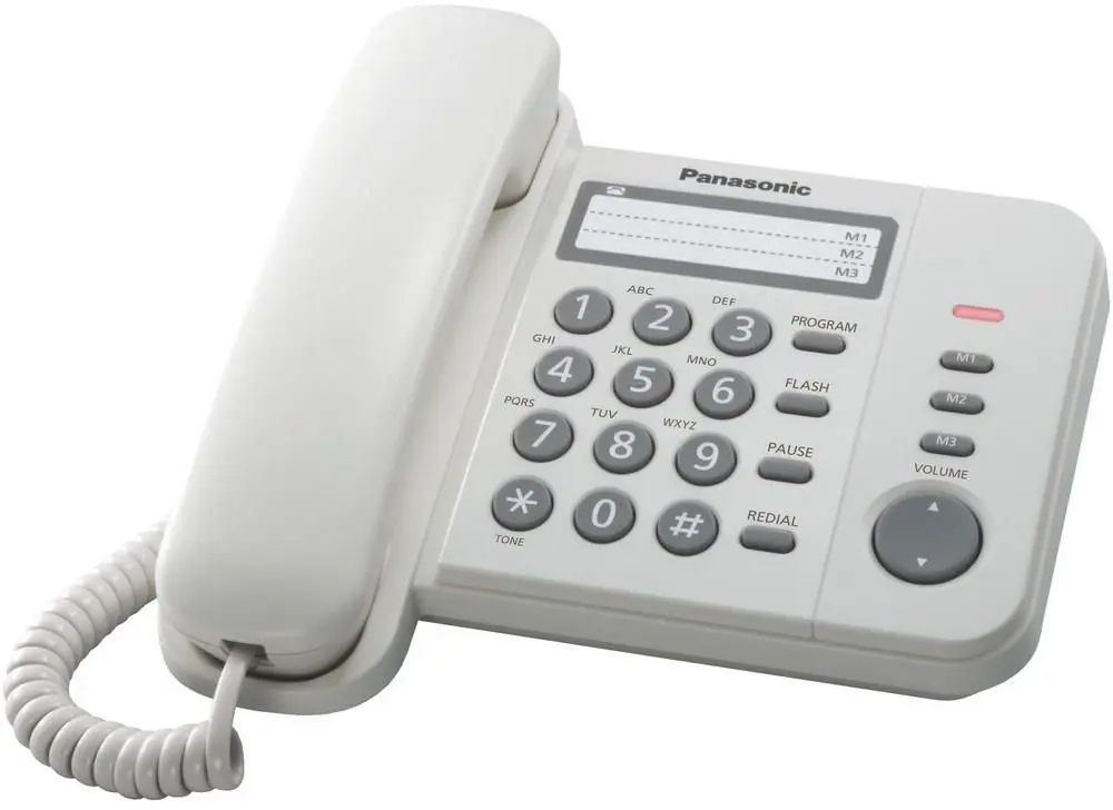 Телефон Panasonic KX-TS520FXW (White)