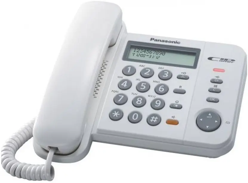 Телефон Panasonic KX-TS580FXW (White)