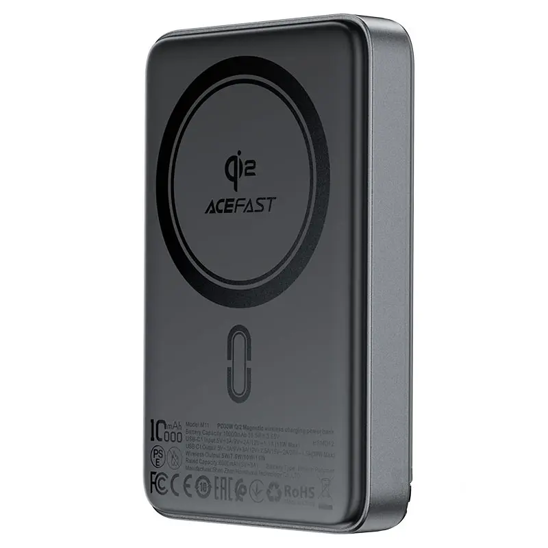 Acumulator extern universal Acefast M11 10000mAh (Black) - 3