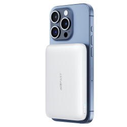 Acumulator extern universal Acefast M25 5000mAh (White) Thumb