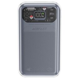 Универсальный внешний аккумулятор Acefast Sparkling M2 20000mAh (Mica Grey)