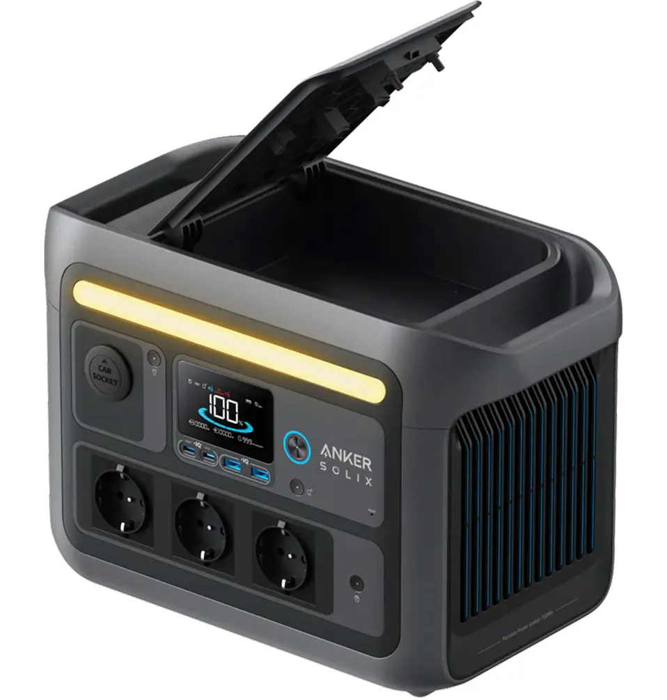 Statie de alimentare electrica portabila Anker Solix C800X (Black)