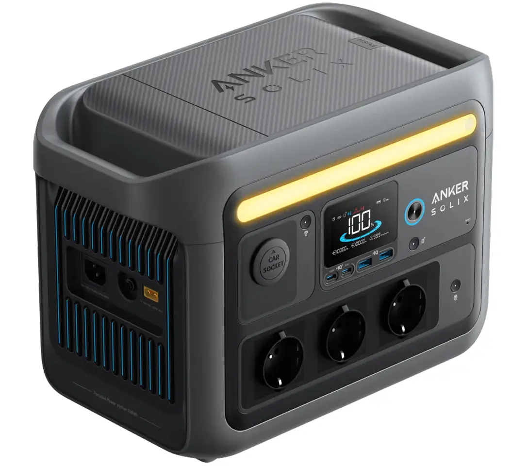 Statie de alimentare electrica portabila Anker Solix C800X (Black)