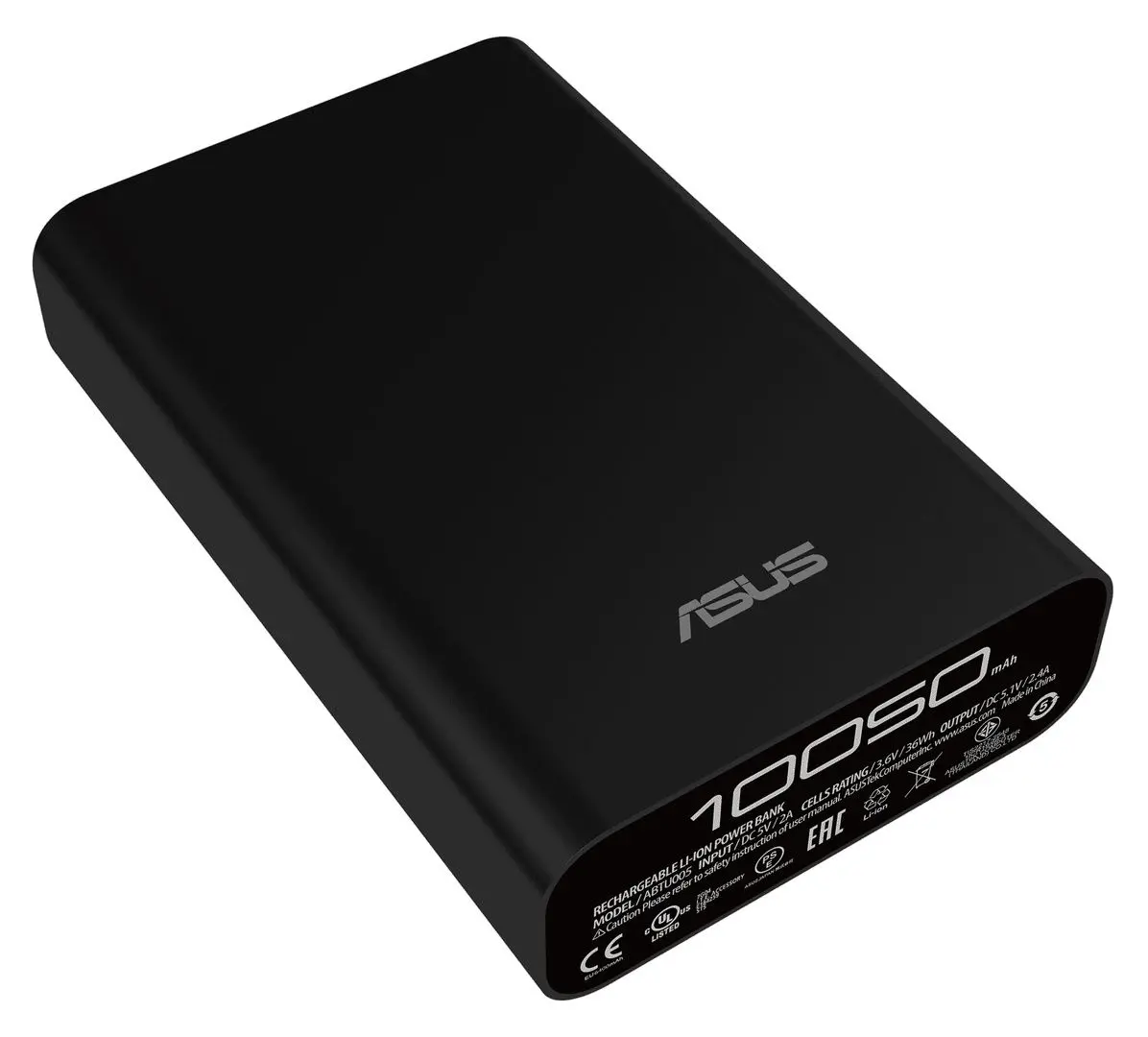 Универсальный внешний аккумулятор Asus ZenPower 10050mAh (Black) - 5