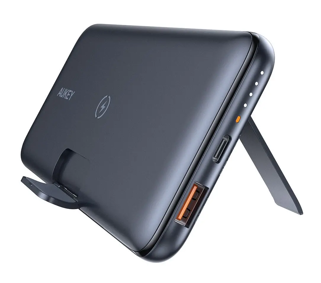 Универсальный внешний аккумулятор Aukey PB-WL02 10000mAh (Black) - 4