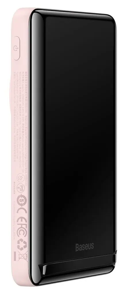 Универсальное зарядное устройство Baseus Magnetic 10000mAh 20W (Pink) - 5