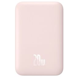 Универсальное зарядное устройство Baseus Magnetic 6000mAh 20W (Pink)