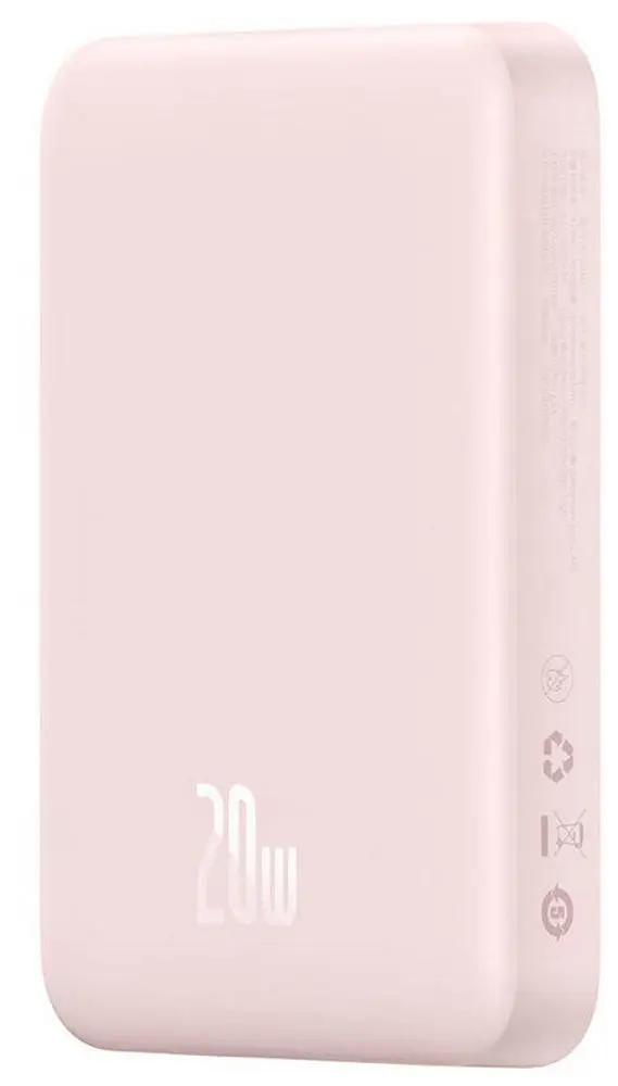 Универсальное зарядное устройство Baseus Magnetic Mini 10000mAh 20W (Pink) - 2