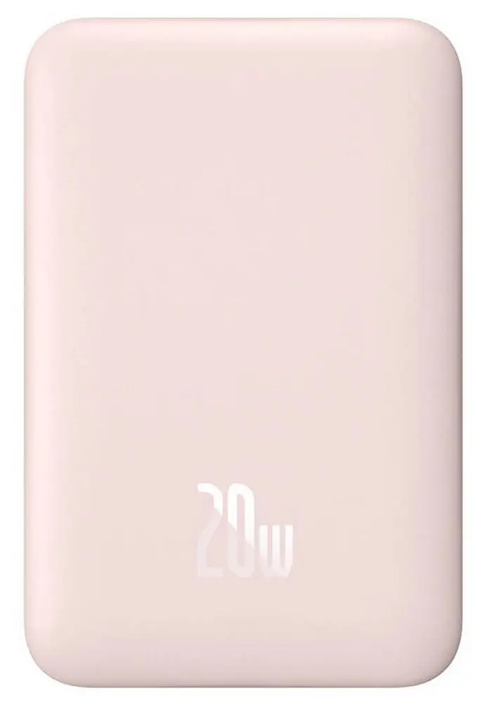 Универсальное зарядное устройство Baseus Magnetic Mini 10000mAh 20W (Pink)
