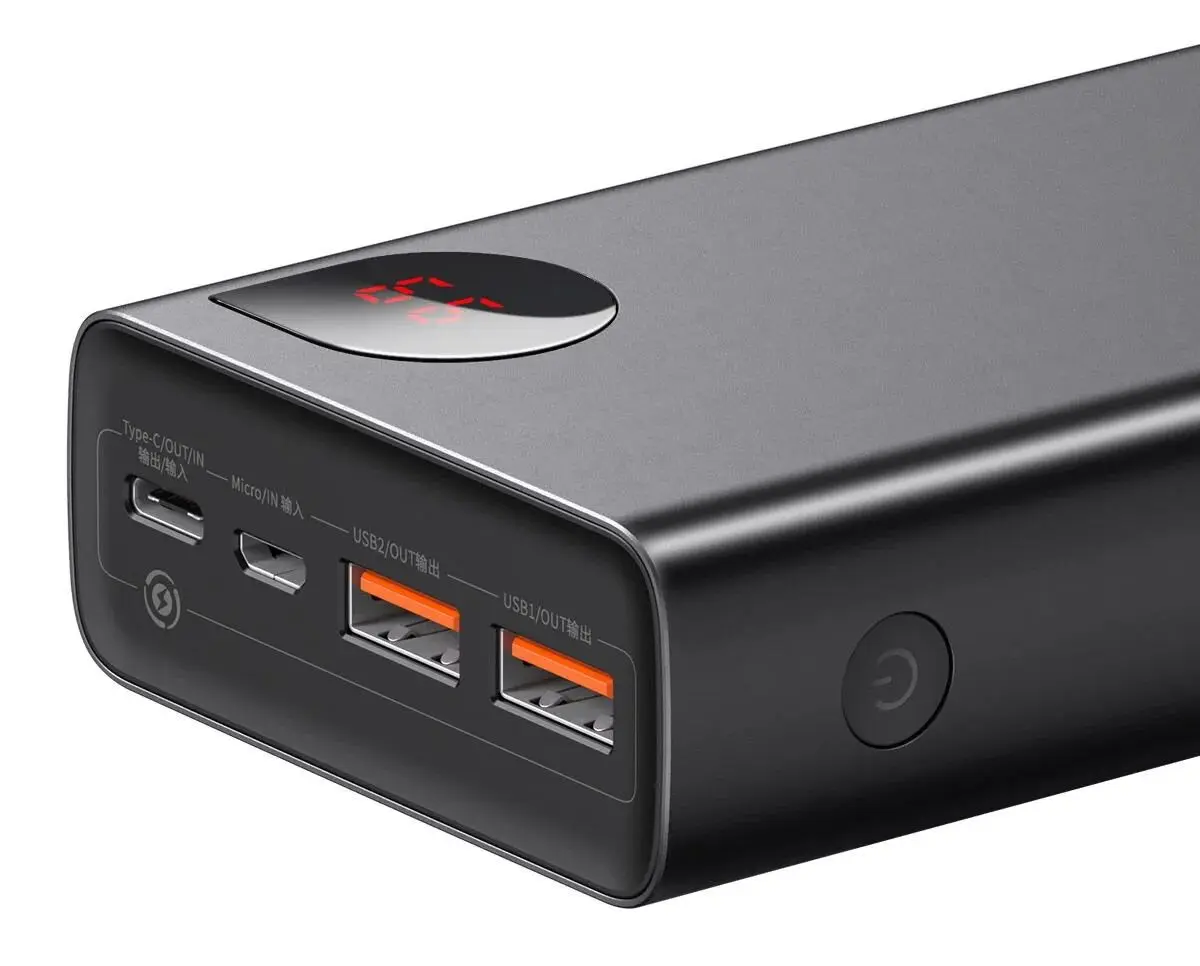 Acumulator extern universal Baseus Adaman 65W 20000mAh (Black)