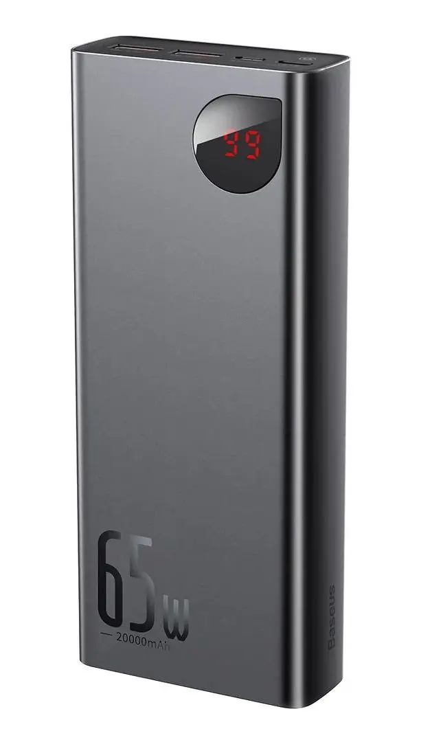 Acumulator extern universal Baseus Adaman 65W 20000mAh (Black)