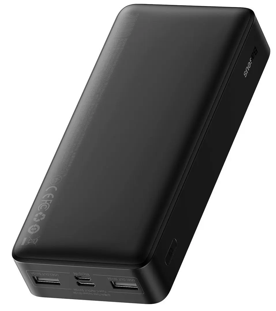 Acumulator exterm universal Baseus Bipow Ovserseas Edition PPBD050101 20000 mAh (Black)