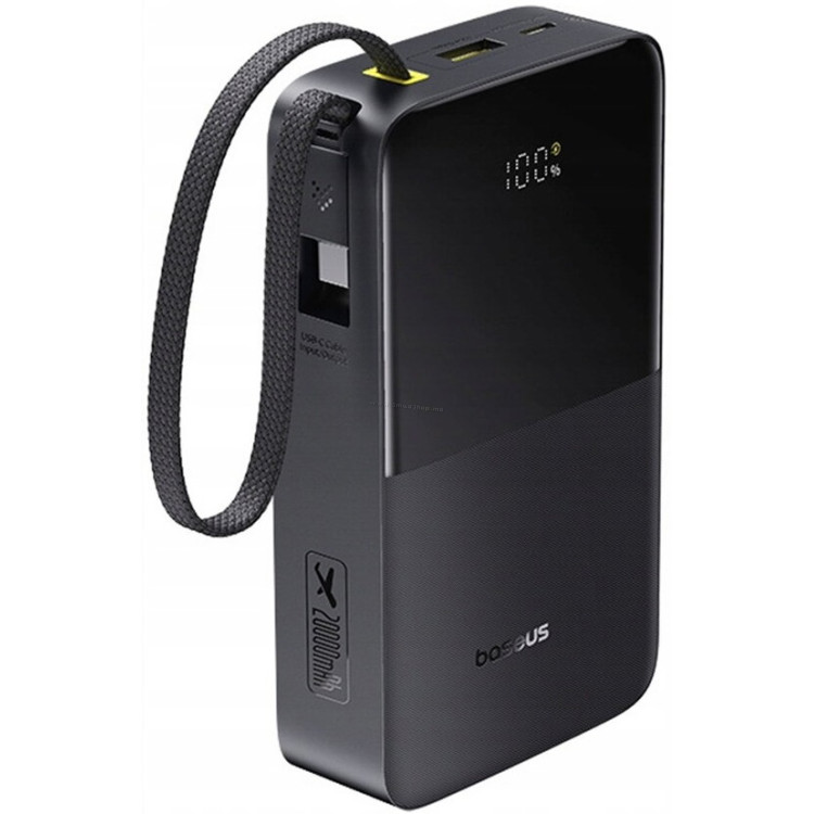 Acumulator extern universal Baseus EnerFill FC51 Bipow2 Pro 20000mAh (Cosmic Black)