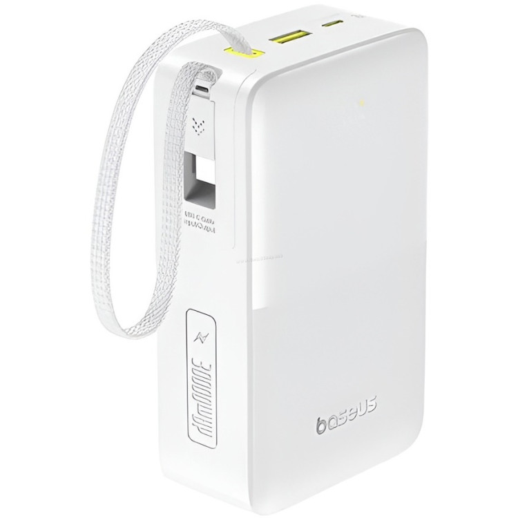 Универсальный внешний аккумулятор Baseus EnerFill FC51 Bipow2 Pro 30000mAh (Moon White)