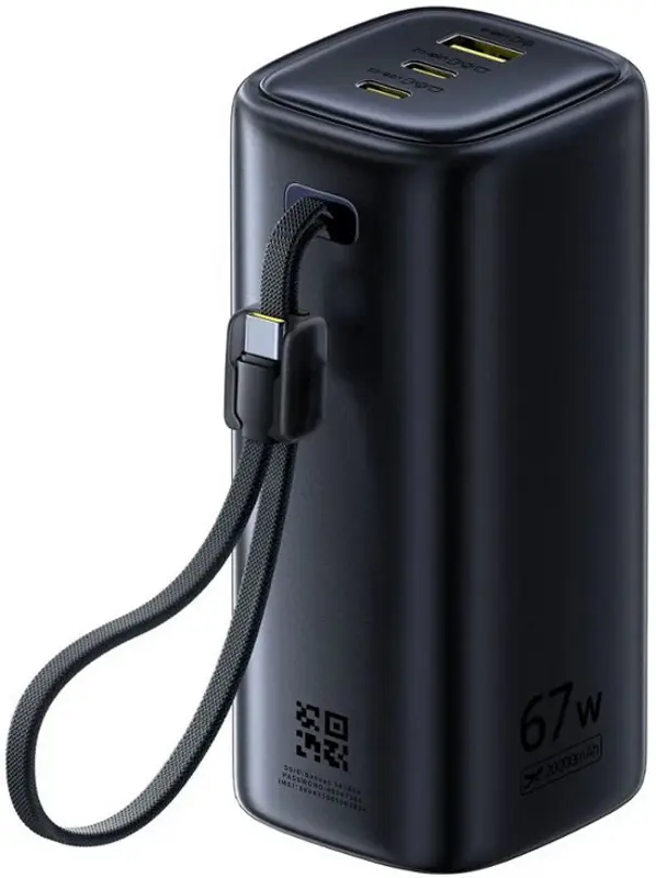 Универсальный внешний аккумулятор Baseus EnerGeek GX11 MiFi 20000mAh (Cosmic Black) - 3