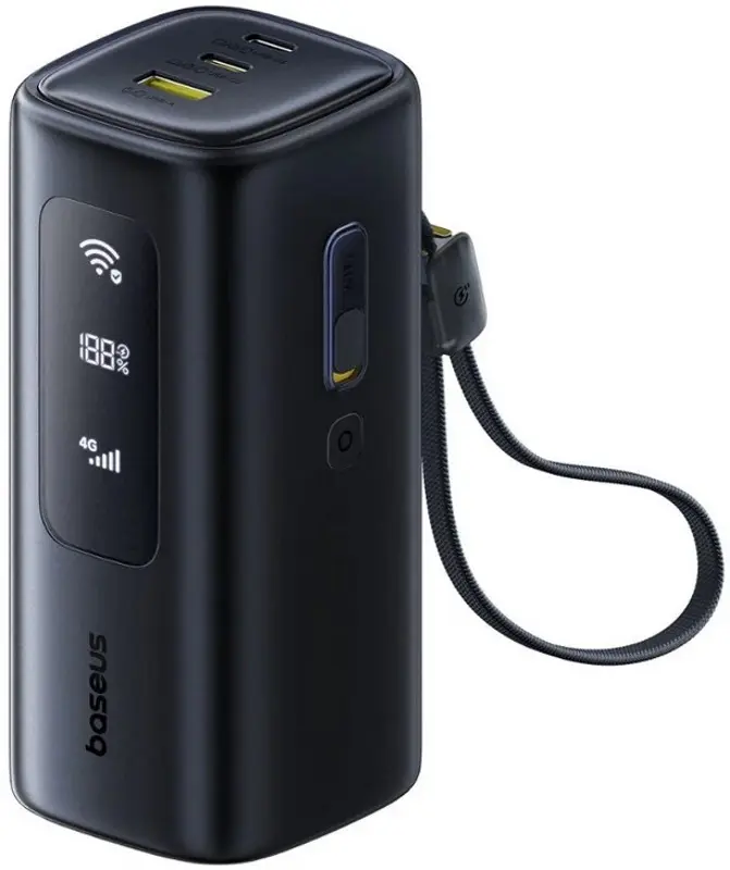 Универсальный внешний аккумулятор Baseus EnerGeek GX11 MiFi 20000mAh (Cosmic Black)
