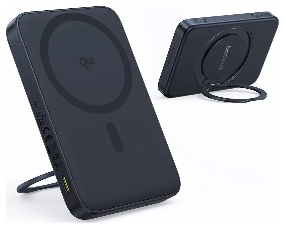 Универсальный внешний аккумулятор Baseus PicoGo Magnetic 5000mAh (Black)