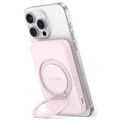 Универсальный внешний аккумулятор Baseus PicoGo Magnetic 5000mAh (Pink) Thumb