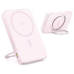 Универсальный внешний аккумулятор Baseus PicoGo Magnetic 5000mAh (Pink) Thumb