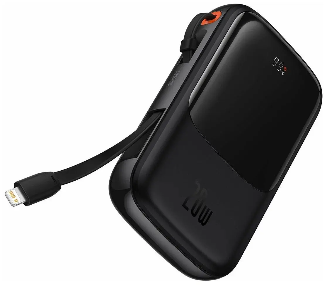 Acumulator extern universal Baseus Qpow Pro IP Edition PPQD020001 10000mAh (Black)