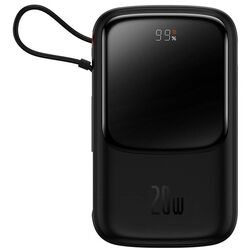 Acumulator extern universal Baseus Qpow Pro IP Edition PPQD020001 10000mAh (Black) Thumb