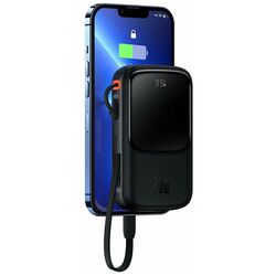 Acumulator extern universal Baseus Qpow Pro IP Edition PPQD020001 10000mAh (Black) Thumb
