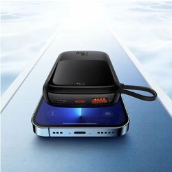 Acumulator extern universal Baseus Qpow Pro IP Edition PPQD020001 10000mAh (Black) Thumb