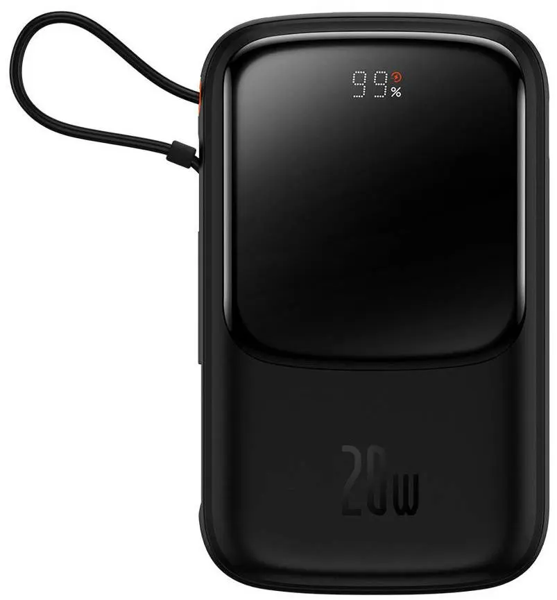 Acumulator extern universal Baseus Qpow Pro IP Edition PPQD020001 10000mAh (Black)