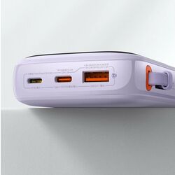 Acumulator extern universal Baseus Qpow Pro IP Edition PPQD020005 10000mAh (Purple) Thumb
