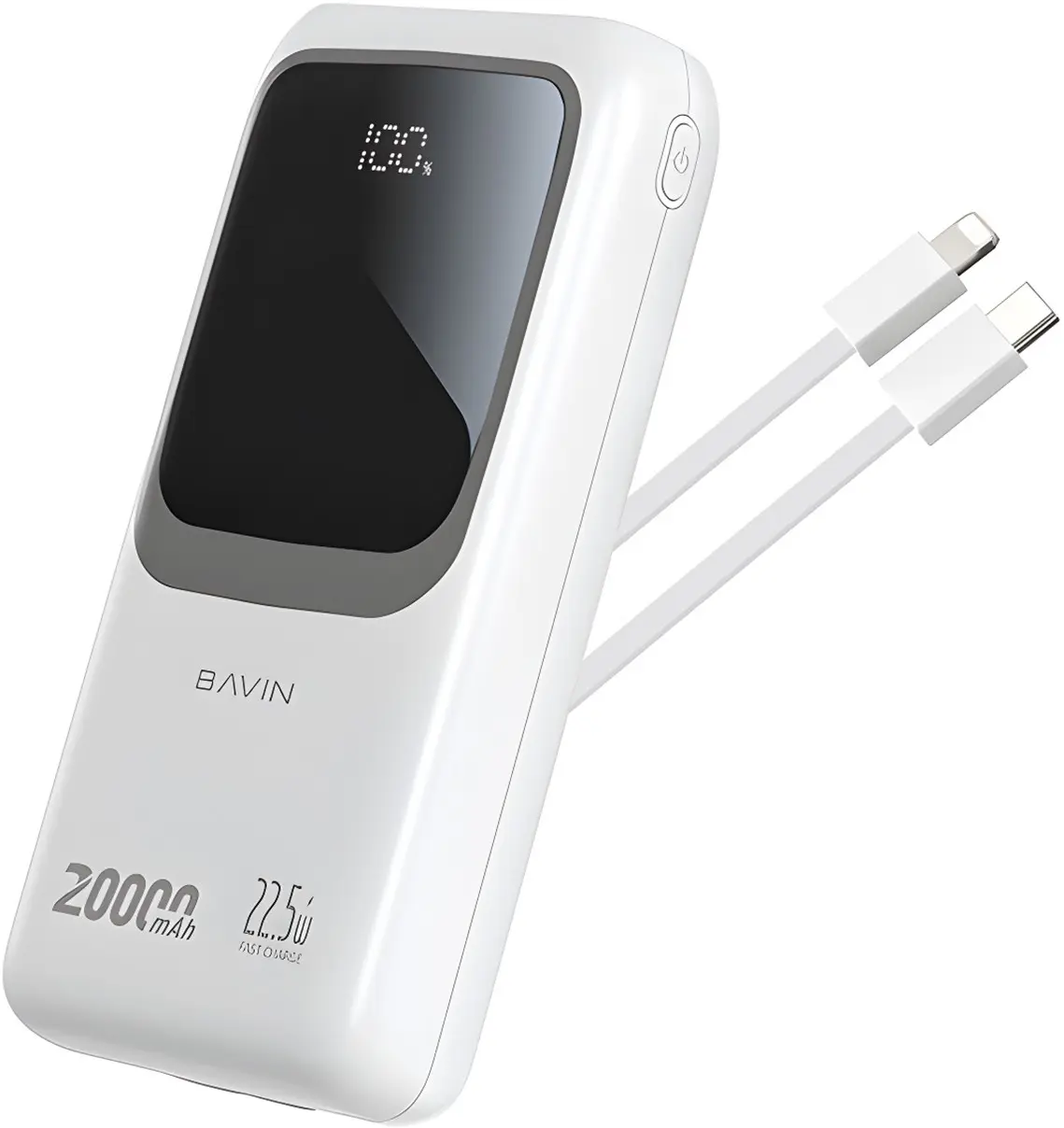 Acumulator extern universal Bavin PC1030SWH 20000mAh (White) - 2
