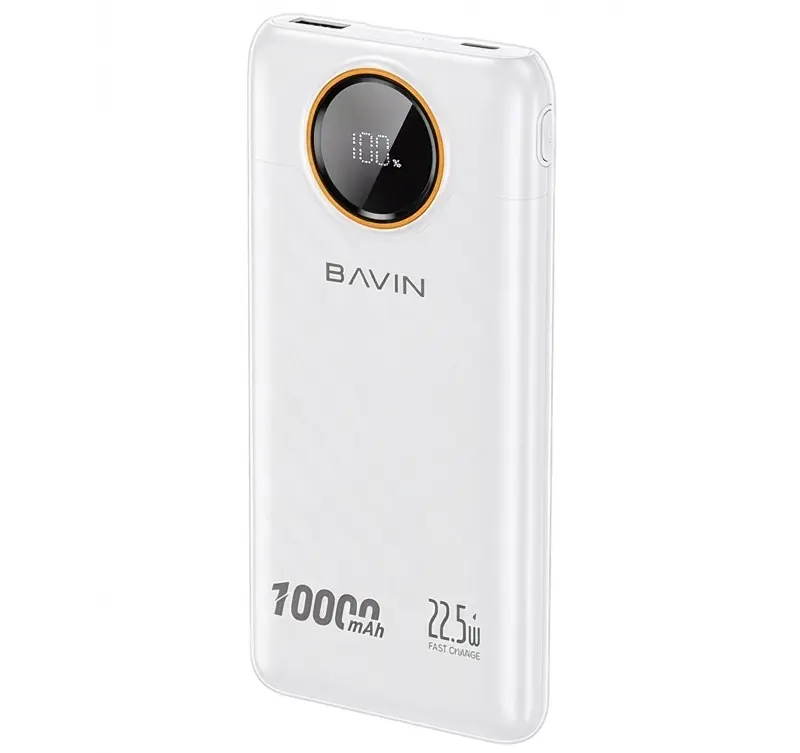 Универсальный внешний аккумулятор Bavin PC1152S 10000mAh (White)