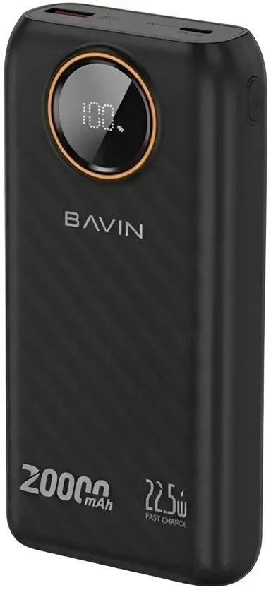 Acumulator extern universal Bavin PC1153S 20000mAh (Black)