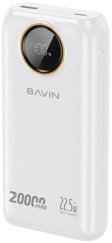 Acumulator extern universal Bavin PC1153SWH 20000mAh (White)