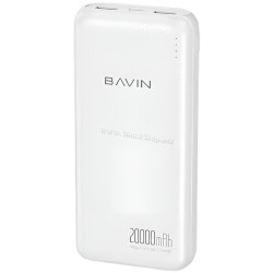 Acumulator extern universal Bavin PC1182WH 20000mAh (White)