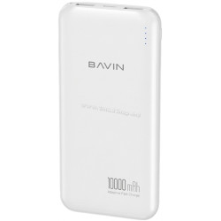 Acumulator extern universal Bavin PC1183WH 10000mAh (White)