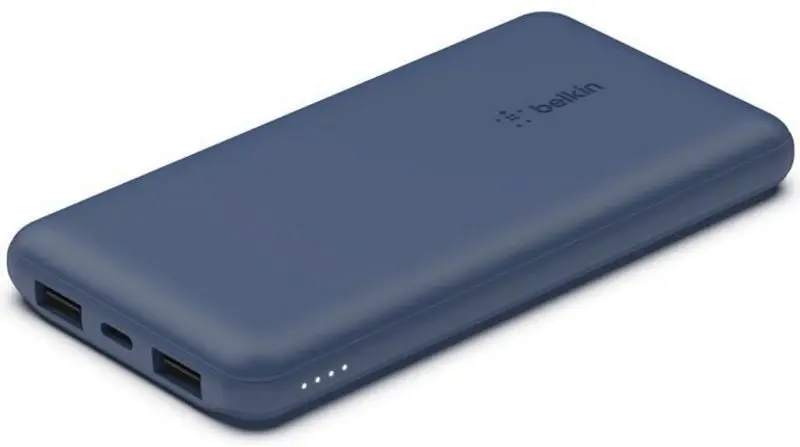 Универсальный внешний аккумулятор Belkin BoostCharge BPB011BTBL 10000mAh (Blue) - 2