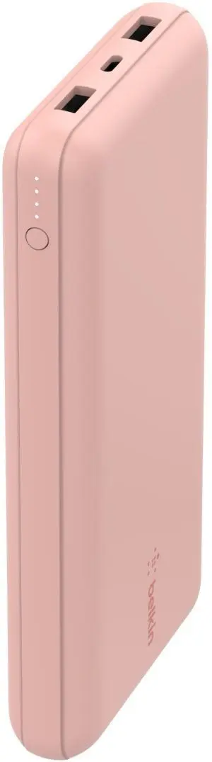 Acumulator extern universal Belkin BoostCharge BPB012BTRG 20000mAh (Rose Gold)