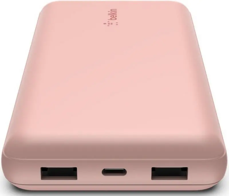Acumulator extern universal Belkin BoostCharge BPB012BTRG 20000mAh (Rose Gold)