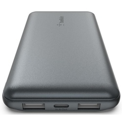 Универсальный внешний аккумулятор Belkin BPB011BTGY 10000mAh (Grey) Thumb
