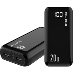 Универсальное зарядное устройство Blow PB30A 30000mAh 20w (Black)