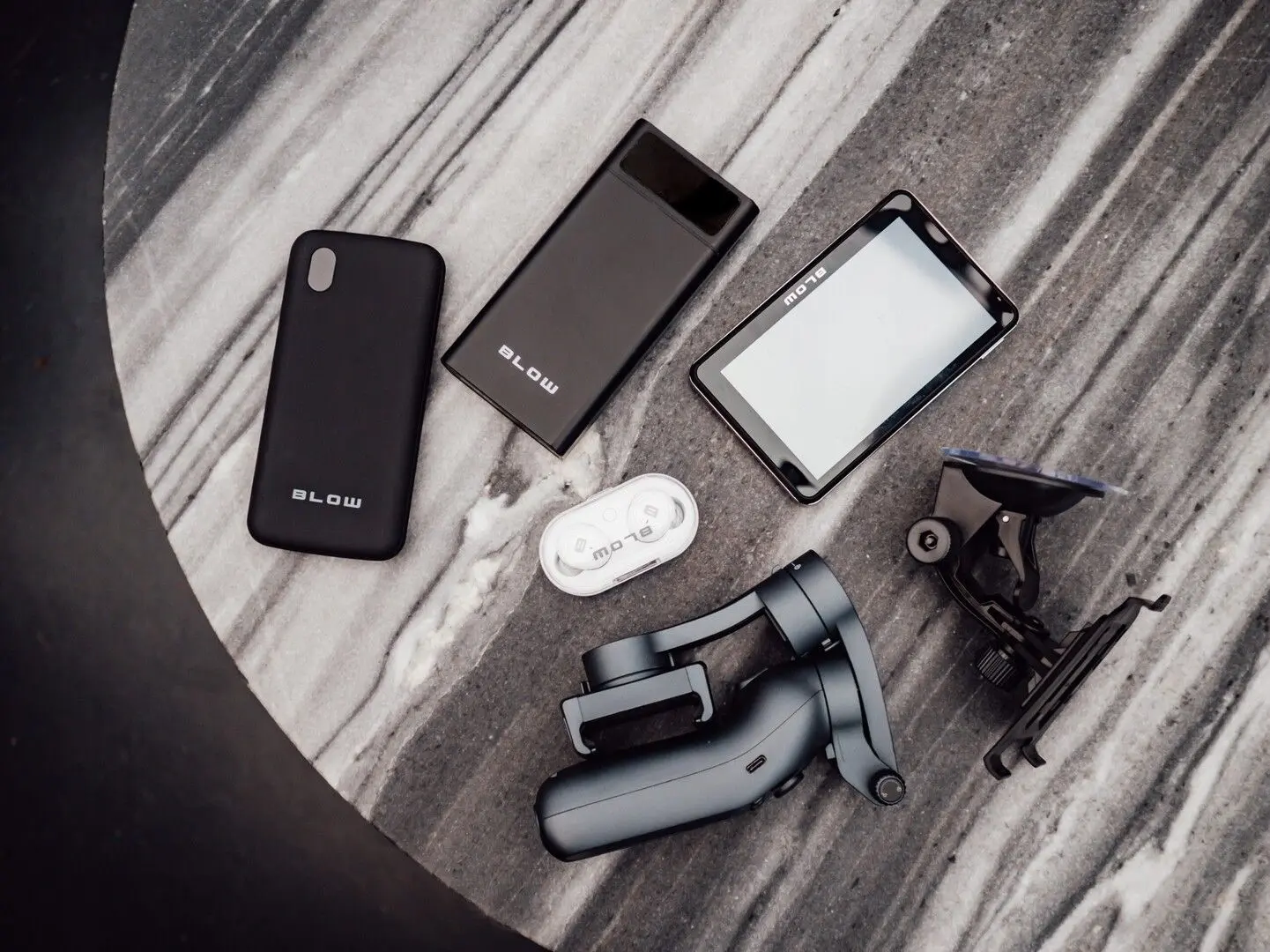 Универсальное зарядное устройство Blow PB30A 30000mAh 20w (Black) - 5