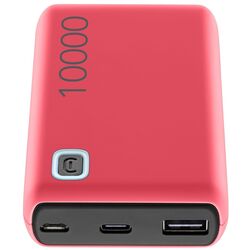 Универсальный внешний аккумулятор Cellularline Essence 10000mAh (Pink) Thumb