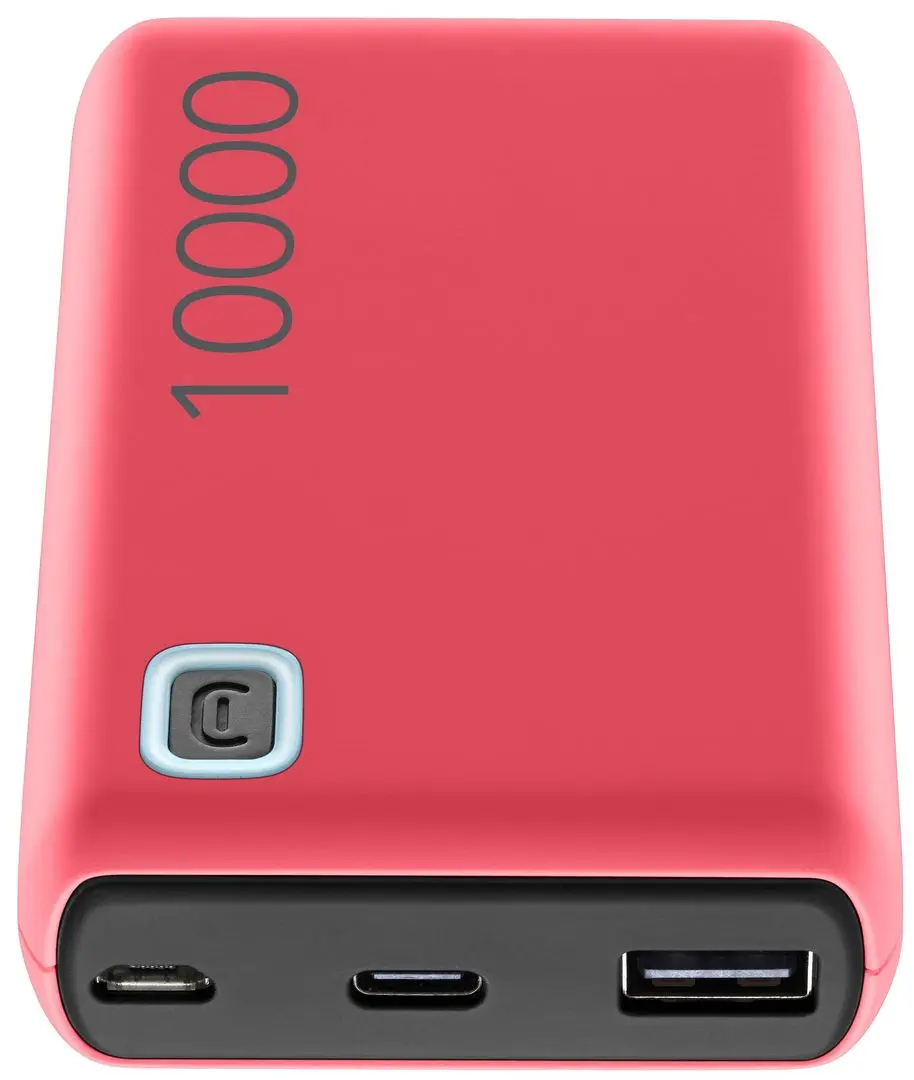 Универсальный внешний аккумулятор Cellularline Essence 10000mAh (Pink) - 2