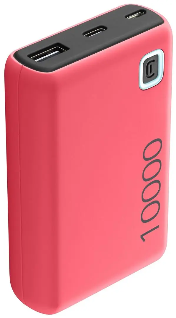 Универсальный внешний аккумулятор Cellularline Essence 10000mAh (Pink)