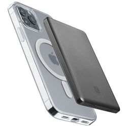 Универсальный внешний аккумулятор Cellularline Mag Lite 5000mAh (Grey) Thumb