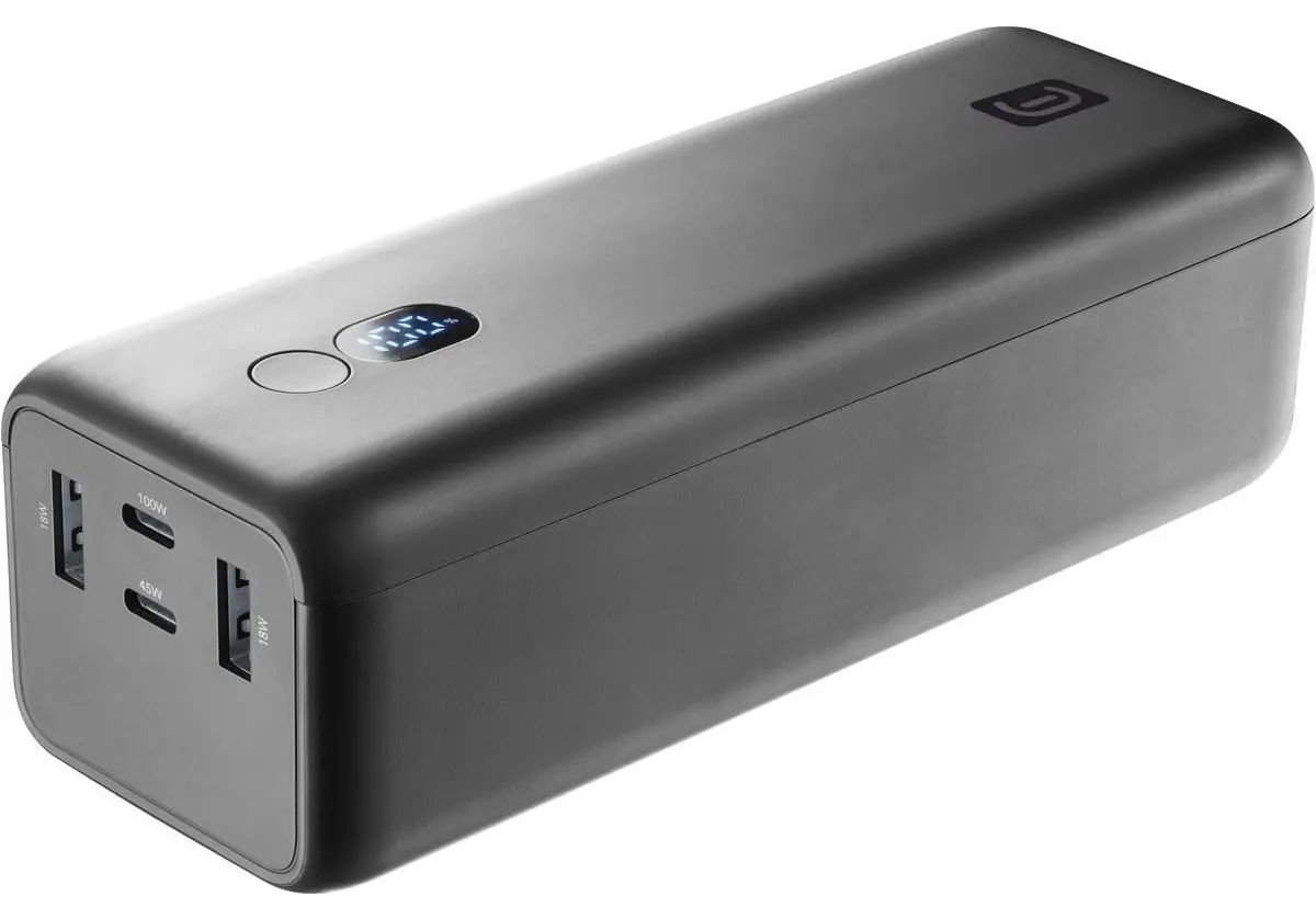 Acumulator extern universal CellularLine Maxi 27000mAh (Black)