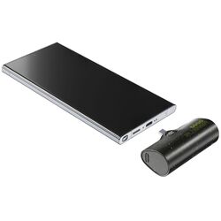 Универсальный внешний аккумулятор Cellularline Plugger 5000mAh (Black) Thumb