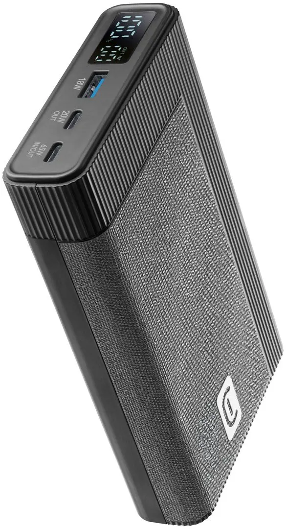 Acumulator extern universal CellularLine Rocket Laptop 20000mAh (Dark Grey)