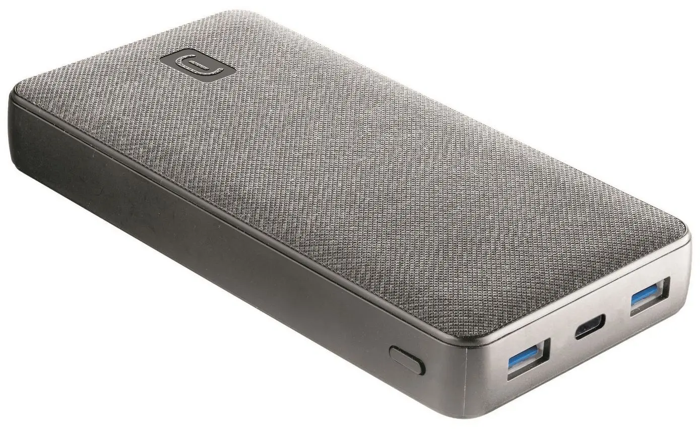 Универсальный внешний аккумулятор CellularLine Shade Laptop 20000mAh (Dark Gray)